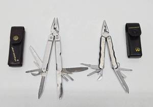 Genuine LEATHERMAN Super Tool &amp Fuse wCases