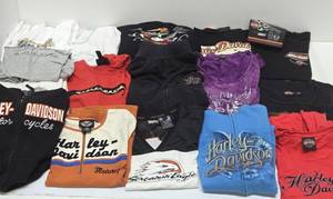 Large Lot of Good Condition Ladies HARLEY DAVIDSON Clothing