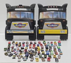 Large Lot of Micro Machines