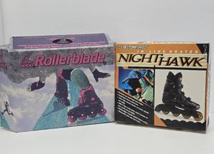2 Like-New or Brand New Sets of Roller Blades - Size 11.5 &amp Size 10
