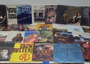 Collection of Assorted Vintage Vinyl Records #1