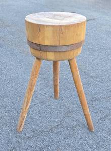 Old Vintage Heavy Duty Butchers Chopping Block&nbsp&nbsp