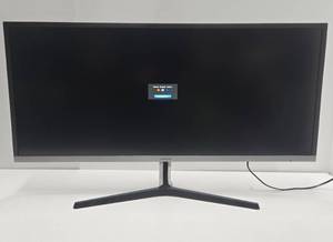 Working SAMSUNG Model ls34j550wqnxza Color Display Monitor