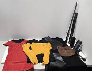Group of Cosplay Costumes &amp Accessories