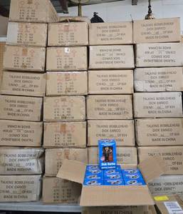 HUGE Lot of Brand New in Box DICK ENRICO Talking Bobbleheads