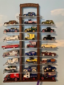 2 Large Display Racks Full of Diecast Cars - Golden Age of Ford
