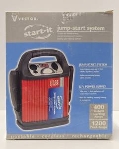 Brand New VECTOR Start-It Jump Start System