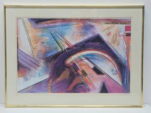 Framed Vintage Abstract Artwork&nbsp
