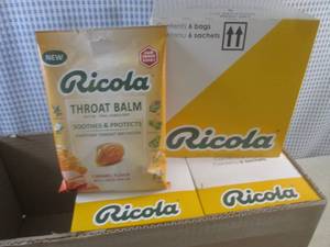 lot 28 image: (EC2) 18 Bags of Ricola Caramel Fla...