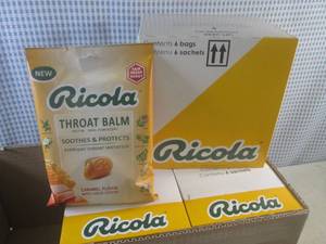 lot 29 image: (EC2) 18 Bags of Ricola Caramel Fla...