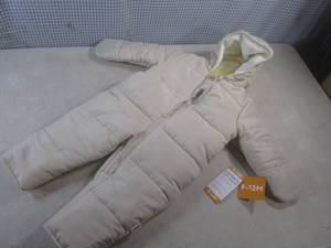 lot 53 image: (RCK) Carters Baby Snowsuit in Kha...