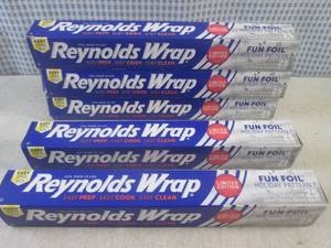 lot 59 image: (EC1) 5 Rolls of Reynolds Wrap Alum...