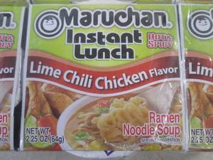 lot 201 image: (C-2) 12 Lime Chili Chicken Flavor ...