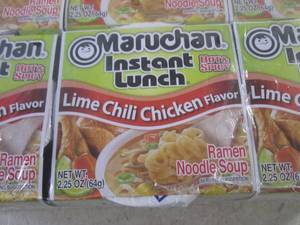 lot 204 image: (C-2) 12 Lime Chili Chicken Flavor ...