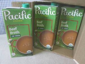 lot 225 image: (C-2) 12 Containers of Organic Beef...