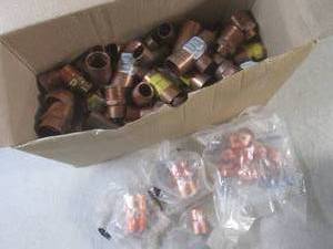 lot 82 image: (EC1) Box of Copper Pipe Fittings...
