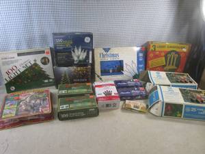 lot 86 image: (D-2) Assorted Christmas Lighting...