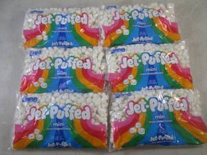 lot 252 image: (B-4) 6 Bags of Jet-Puffed Mini Mar...
