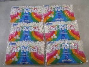 lot 254 image: (B-4) 6 Bags of Jet-Puffed Mini Mar...