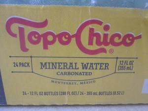 lot 257 image: (C-3) 24-Pack of Topo Chico Mineral...