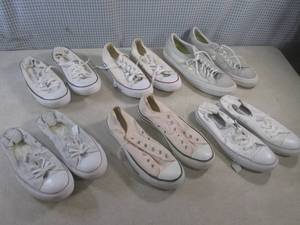 lot 90 image: (A-3) 6 Pair of Converse Sneakers...