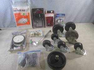 lot 98 image: (EW5) Assorted Caster Wheels and Ne...