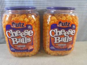 lot 266 image: (C-2) 2 Large Containers of Cheddar...