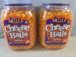 lot 267 image: (C-2) 2 Large Containers of Cheddar...