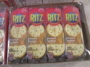 lot 280 image: (B-2) 4 - 8-Count Packs of Ritz Pea...