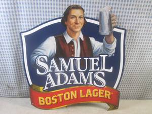 lot 137 image: (G-1) Samuel Adams Boston Lager Tin...