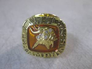 lot 144 image: (CNTR) Replica Minnesota Vikings #4...