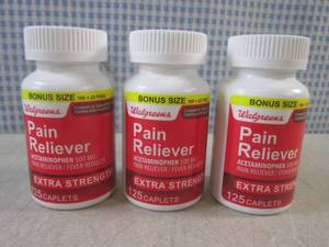 lot 156 image: (EC1) 3 Bottles of Extra Strength P...