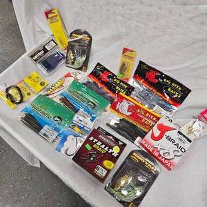 Large Lot of Big Bite, J Braid, Booyah, Yamamoto, Keitech