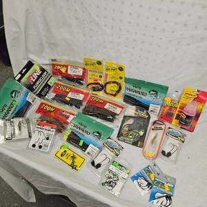 Huge Lot of Tackle Booyah, P-Line, Zoom, Owner