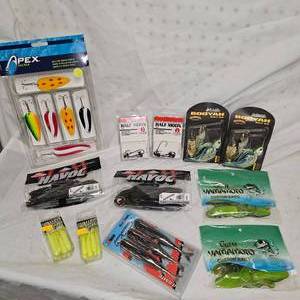Lot of Tackle, Apex, Booyah, Havoc, VMC, Zman