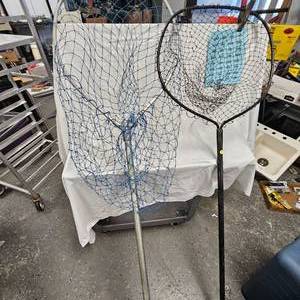2 Premium Big Fish Nets-Used Like New