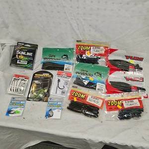 Huge Lot of Sunline, Yum, Yamamoto, Zoom, Booyah
