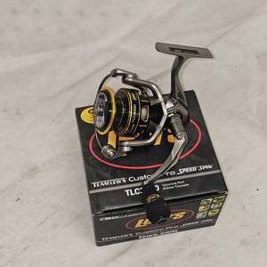 Team Lews TLC300 Custom Pro Spinning Reel, New No Box