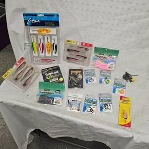 Lot of Tackle, Big Bite, Owner, Yamamoto, Sunline, Apex, Gami