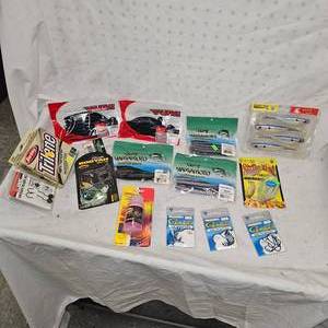 Lot of Berkley Flouro, Booyah, Yum, Yamamoto, Dip It