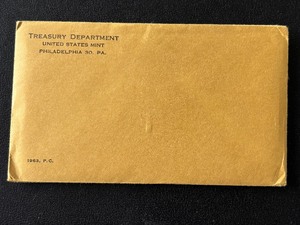 1963 Proof Set Unopened Envelope
