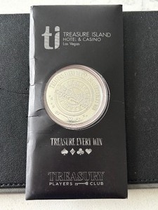 Treasure Island Casino Las Vegas Players Club Coin