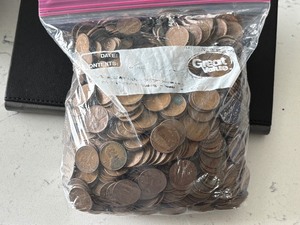 Lincoln Wheat Cents 8 1/2 Pound Bag