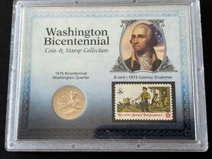 Washington Bicentennial Quarter and Stamp