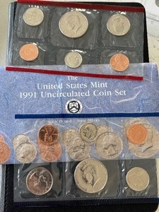 1991 P & D Mint Set