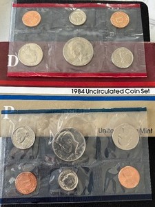 1984 P & D Mint Set