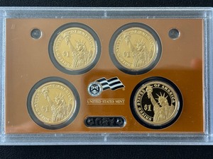 2008-S Presidential Dollar Proof Set