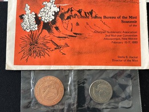 1979 Susan B. Anthony Dollar Souvenir Set