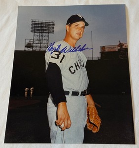 lot 52 image: Hoyt Wilhelm Autographed 8x10 Baseball Photo