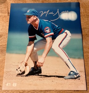 lot 84 image: Mark Grace Autographed 8x10 Baseball Photo